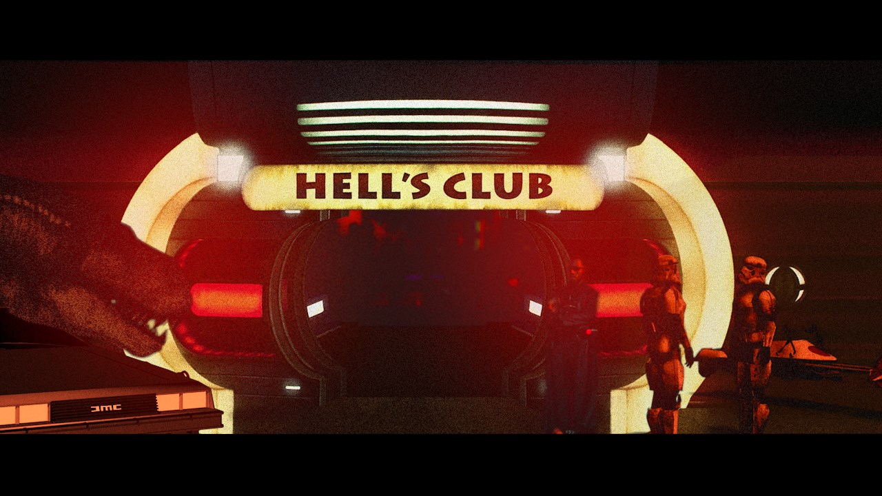 entrée Hell's Club